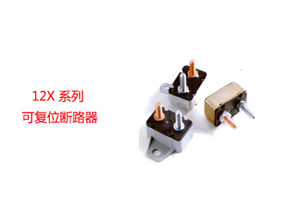 12X 系列 可復(fù)位斷路器